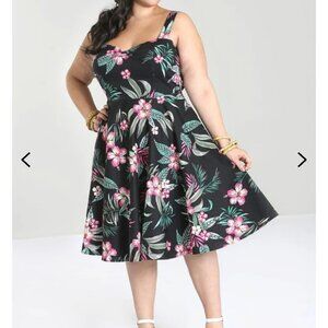 Hell Bunny Kalani Dress 2xl